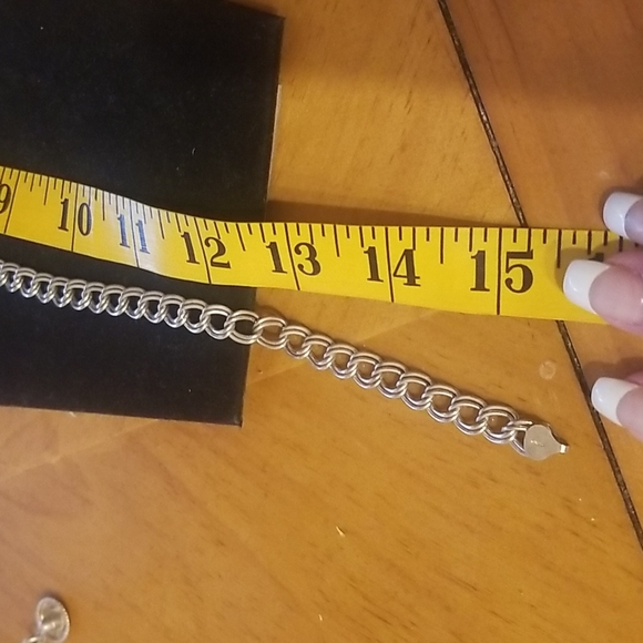 New Sterling silver necklace and Bracelet - Picture 9 of 10